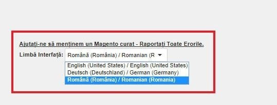 Meniul panoului de administrare pe scurt – captură de ecran 2