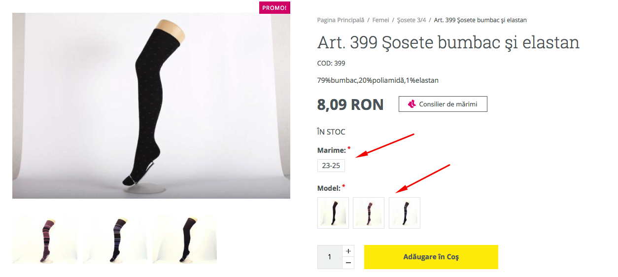 Modele de fisiere .CSV – captură de ecran 4