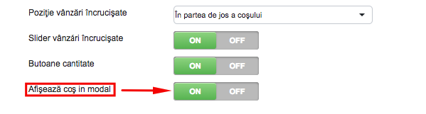 Previzualizare cos cumparaturi editabil – captură de ecran 3