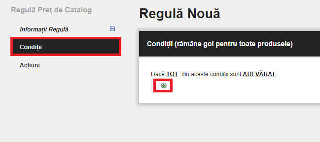 Aplicarea reducerilor pe categorii de produse – captură de ecran 3