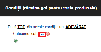 Aplicarea reducerilor pe categorii de produse – captură de ecran 5