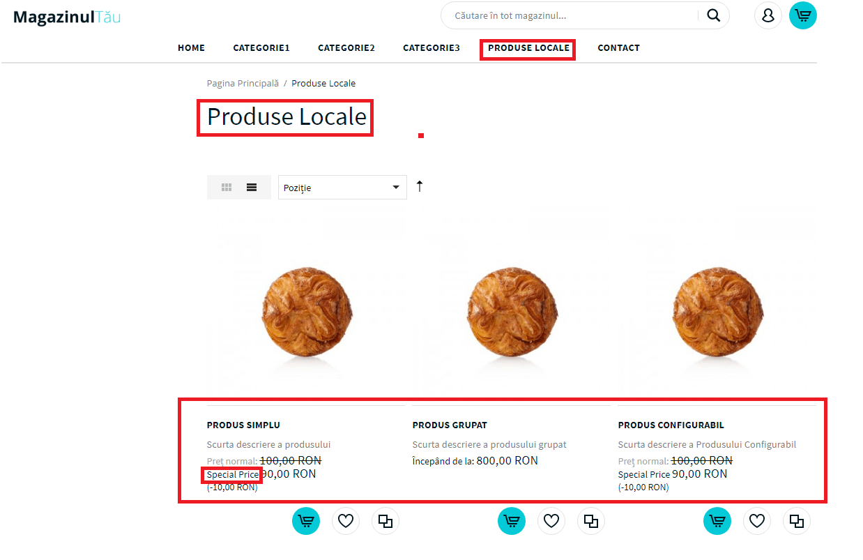 Aplicarea reducerilor pe categorii de produse – captură de ecran 9