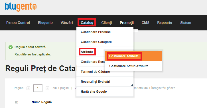 Aplicarea reducerilor pe categorii de produse – captură de ecran 10