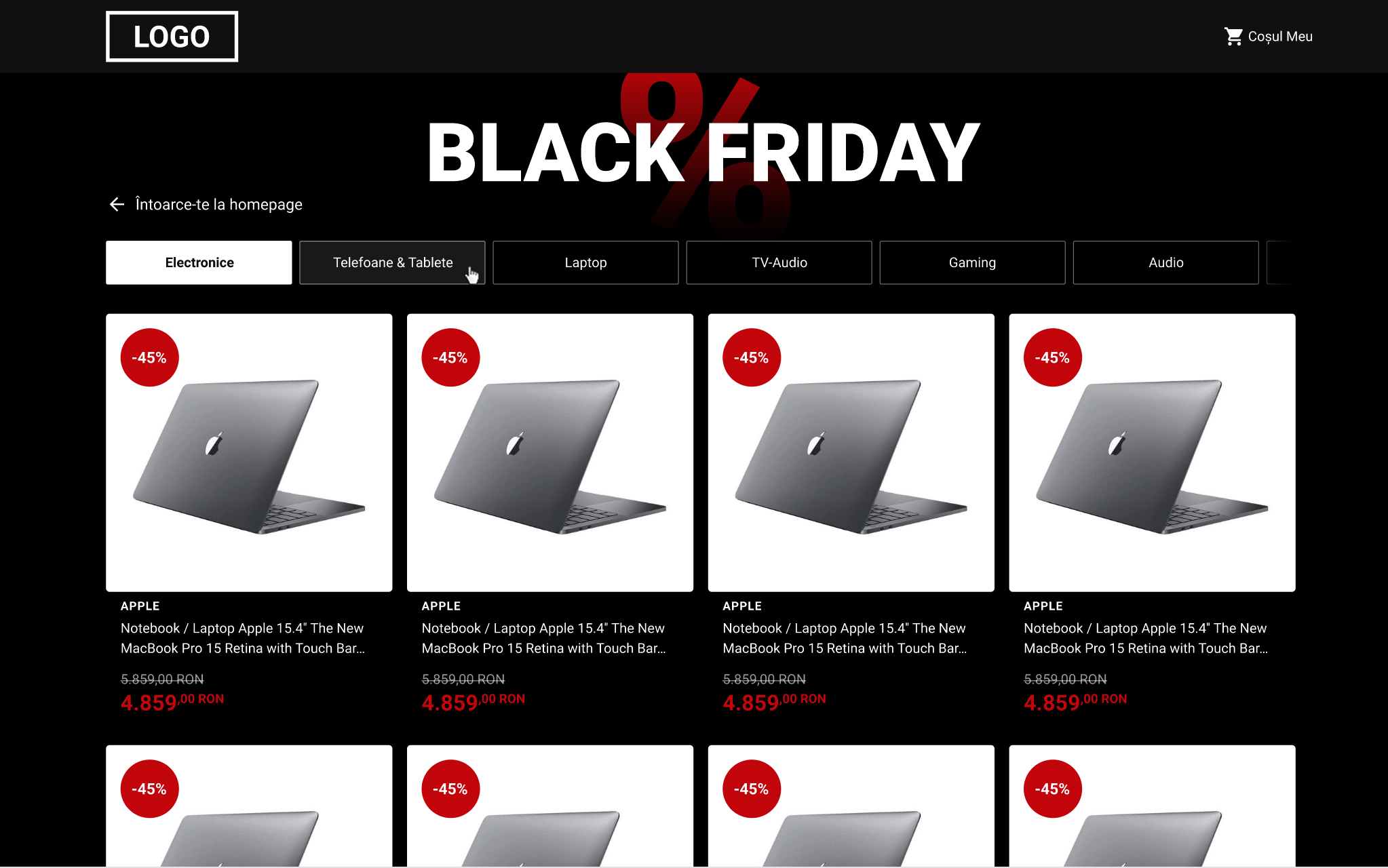 Configurarea Modulului Campaign Landing Page – captură de ecran 6