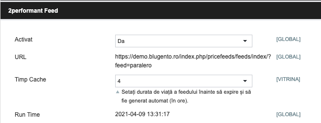 Listarea produselor pe platforma 2performant – captură de ecran 2