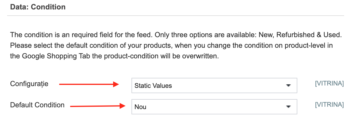 Generare feed produse pentru Google (Google shopping feed) – captură de ecran 5