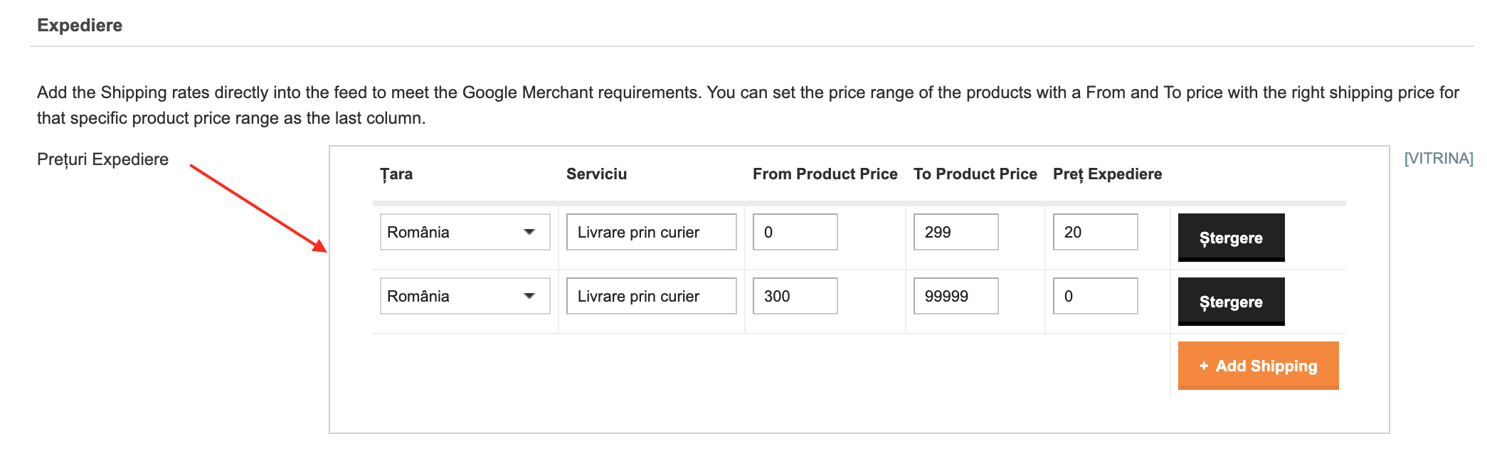 Generare feed produse pentru Google (Google shopping feed) – captură de ecran 17