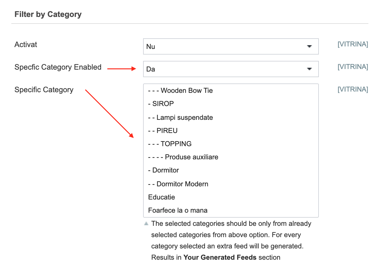 Generare feed produse pentru Google (Google shopping feed) – captură de ecran 24
