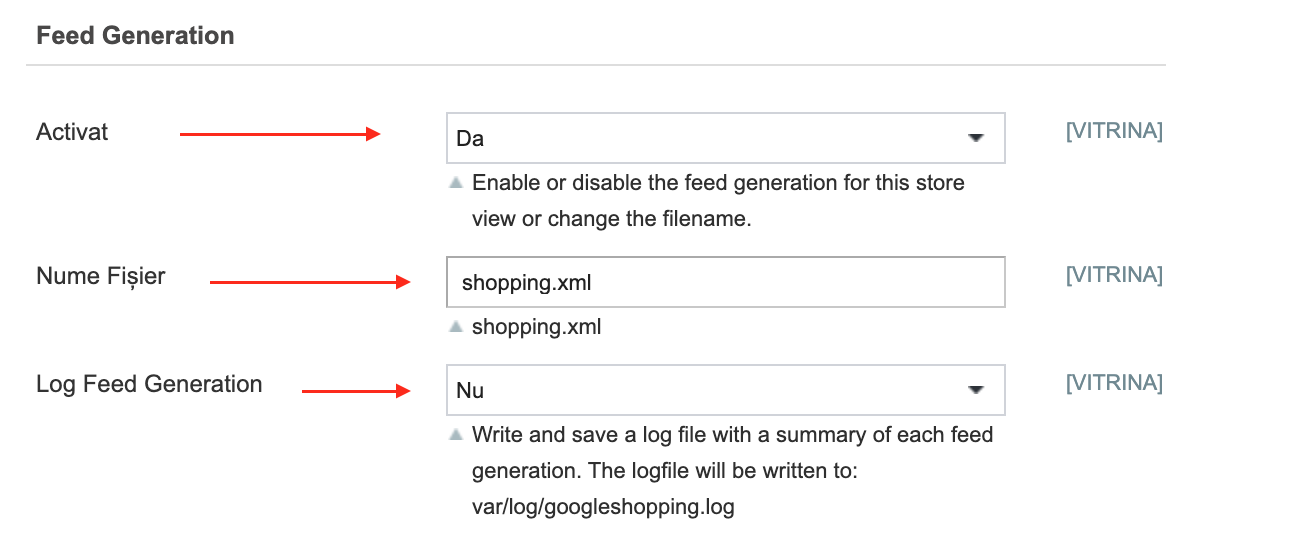 Generare feed produse pentru Google (Google shopping feed) – captură de ecran 27