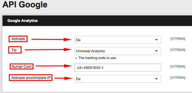 Configurarea tool-urilor de marketing: Google Analytics, Enhanced eCommerce, Google Tag Manager, Facebook Pixel cu Events si alte scripturi diverse. – captură de ecran 1
