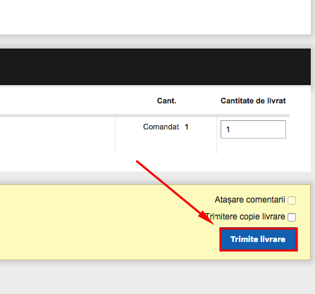Generare AWB DHL – captură de ecran 3