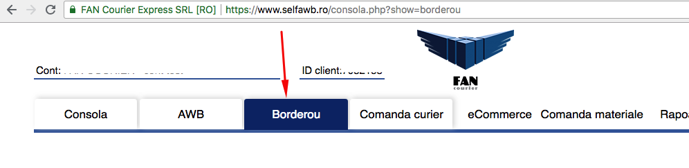 Expedierea comenzilor din platforma Blugento catre FanCourier – captură de ecran 7