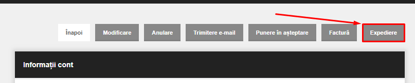 Expedierea comenzilor din platforma Blugento catre FanCourier – captură de ecran 9