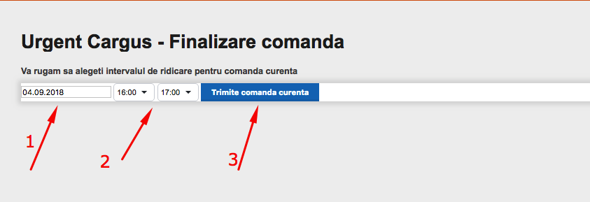 Expedierea comenzilor din platforma Blugento catre Urgent Cargus – captură de ecran 7
