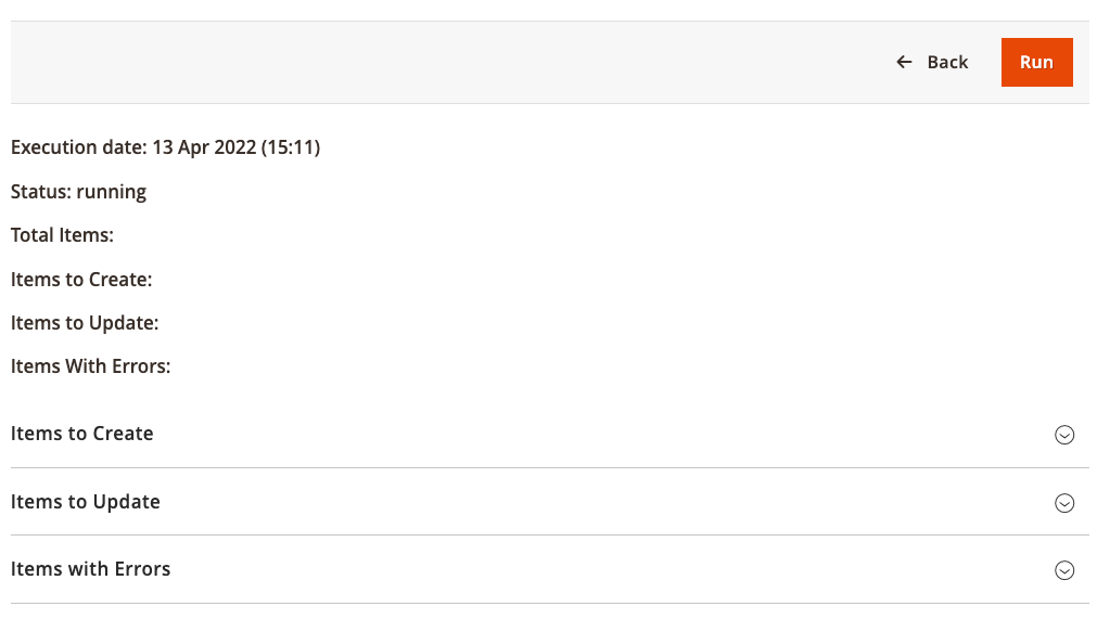 Import produse fișier CSV – captură de ecran 16