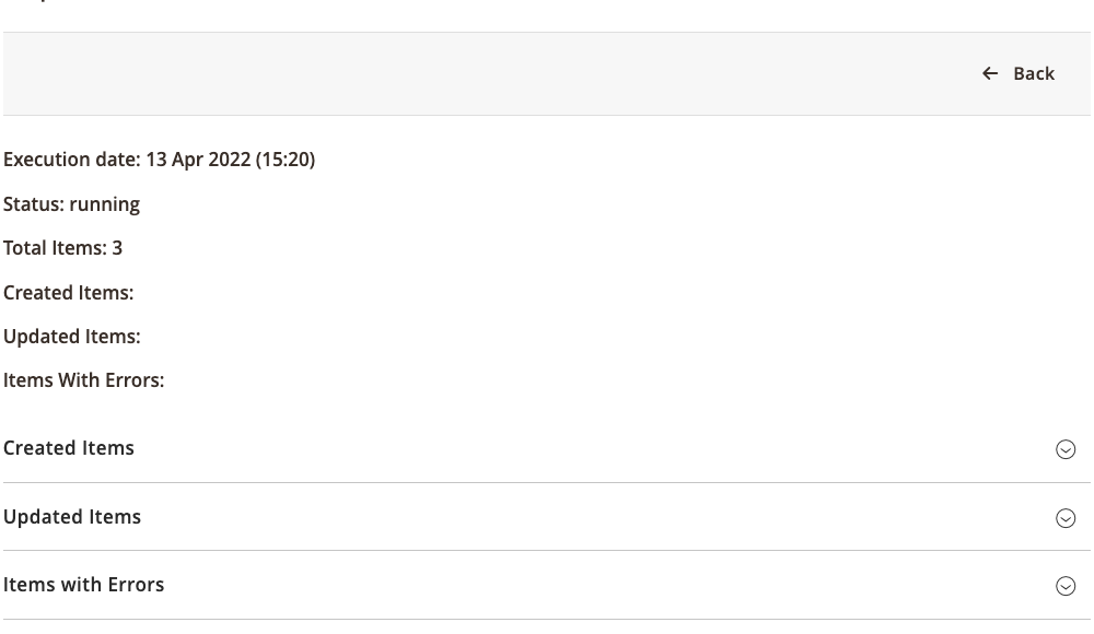 Import produse fișier CSV – captură de ecran 18
