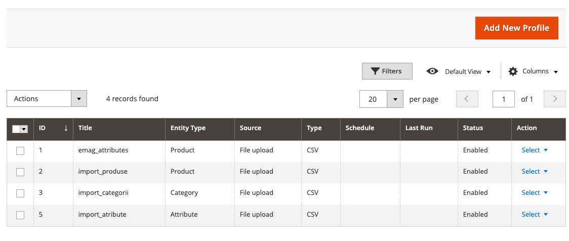 Actualizarea stocurilor produselor prin fișier CSV – captură de ecran 3