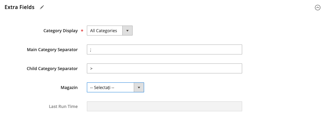 Exportarea feed-urilor de date ale produselor – captură de ecran 14