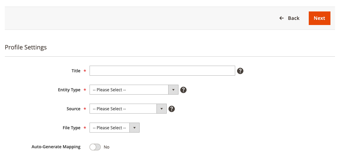 Import produse fișier XML – captură de ecran 3