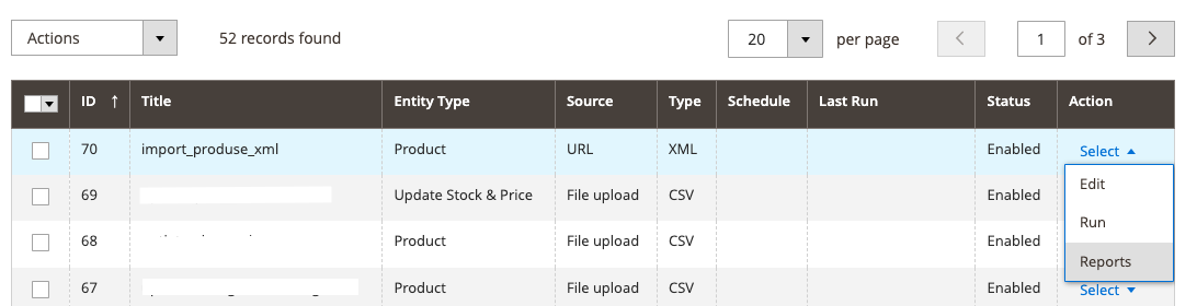 Import produse fișier XML – captură de ecran 18