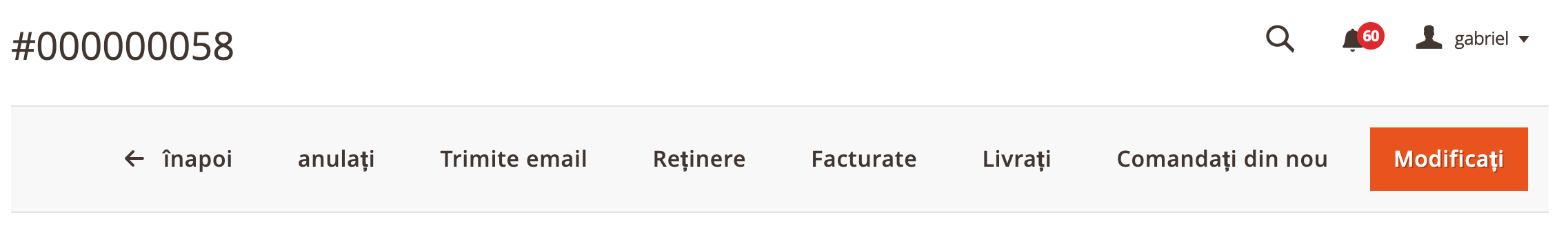 Generarea facturii din magazin – captură de ecran 3