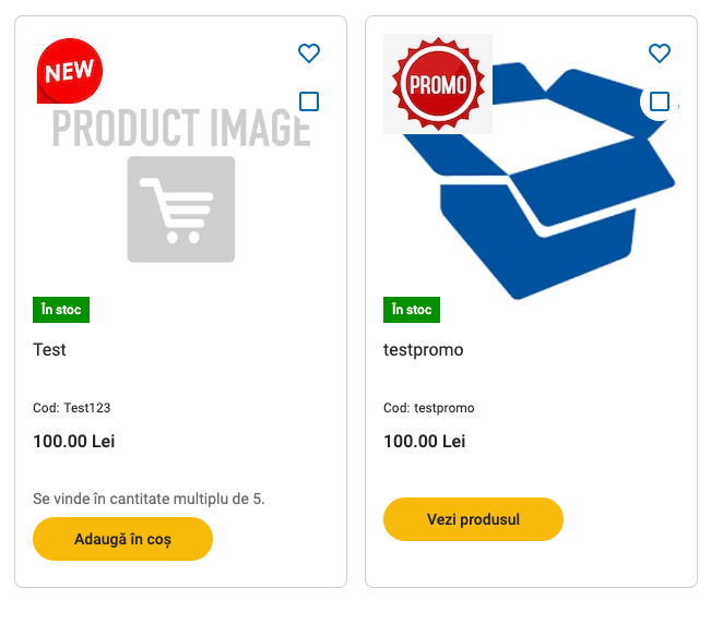 Gestionarea etichetelor de produse – captură de ecran 9