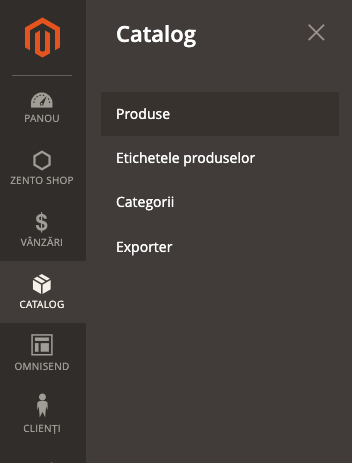Adăugarea unui produs simplu – captură de ecran 1