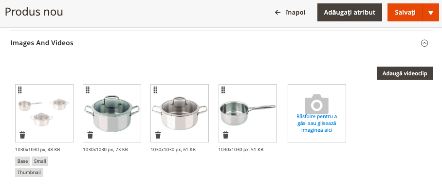 Crearea unui produs pachet (bundle) – captură de ecran 11