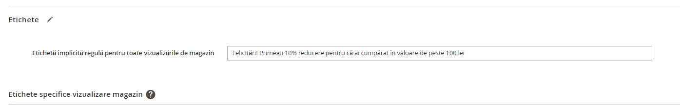 Crearea regulilor de preț coș cu voucher(cupon) – captură de ecran 8